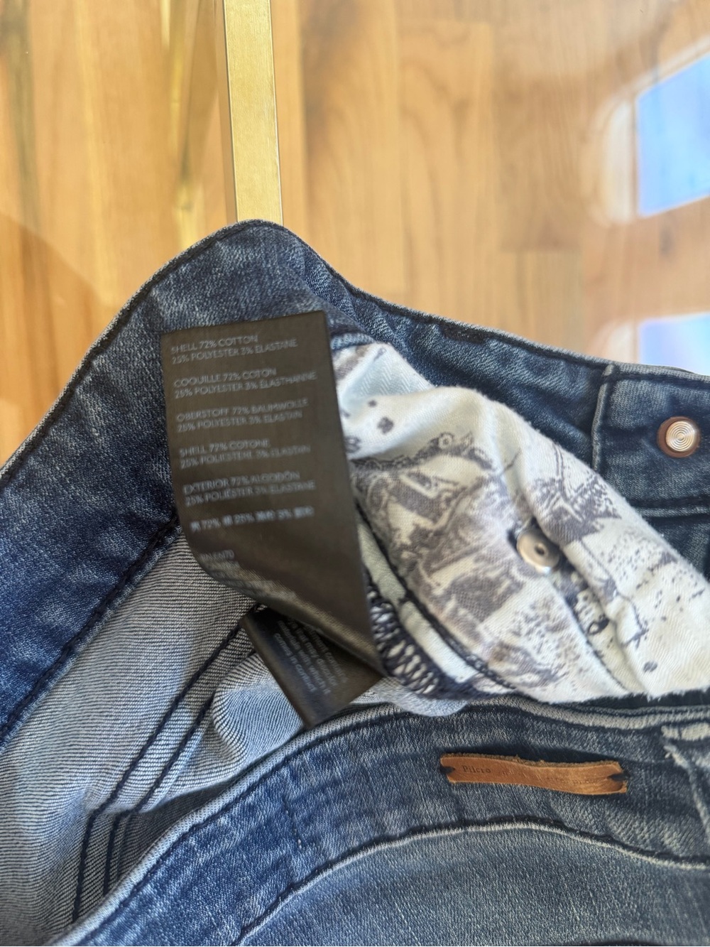 Pilcro High Rise Denim Leggings - Picture 4 of 9